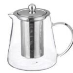 Borosilicate Glass Tea Kettle with SS infuser 950 ml