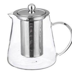 Borosilicate Glass Tea Kettle with SS infuser 950 ml
