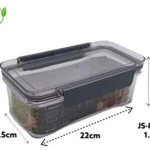 Acrylic Airtight Rectangular Food Storage Box 1.2 l