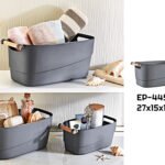 Retro Basket 5L with Wooden Handle