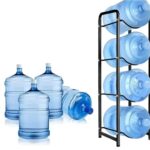4 tiers Metallic Cooler Bottle Holder