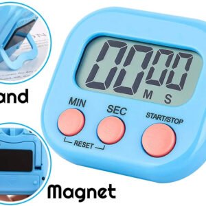 Digital Timer Kitchen Timer with Magnetic Back
