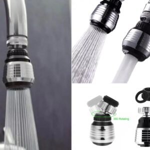 Kitchen Chrome Faucet Filter Foamer and Shower