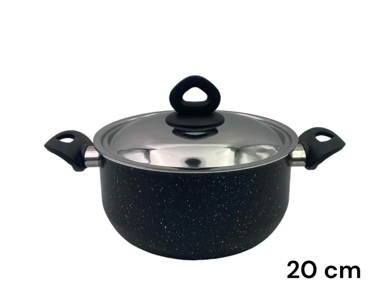 efe3b221d0b060b7af29f1ee1321907b.jpg Black Granite Nouval Casserole 20 cm