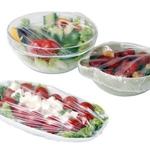 Set of 100 Nylon Food Covers with Elastic