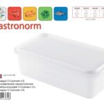 Gastronorm Plastic Storage Container - 4.3 lt