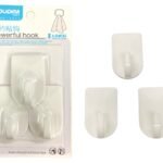 Strong Plastic Adhesive Hooks X3