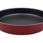 Nouval Round Oven Tray Red Color 38 cm