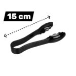 Polycarbonate Small Black Tong 15cm