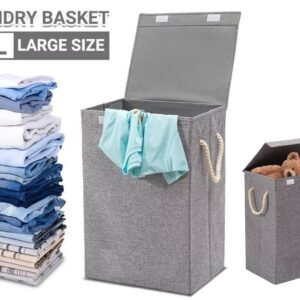 Thick Fabric Laundry Bag with Rope Handles
