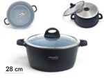 DOSTHOFF INDUCTION MASTER CASSEROLE BLACK 28 CM 6.4 L
