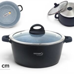 DOSTHOFF INDUCTION MASTER CASSEROLE BLACK 30 CM 8.5 L WI