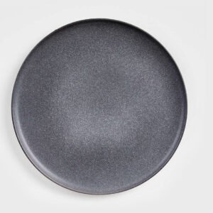 Dosthoff Matt Dark Gray Pizza Plate 31 cm