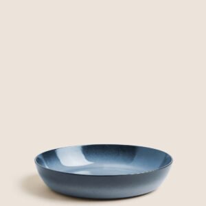 Dosthoff Blue Glazed Deep Plate 23 cm