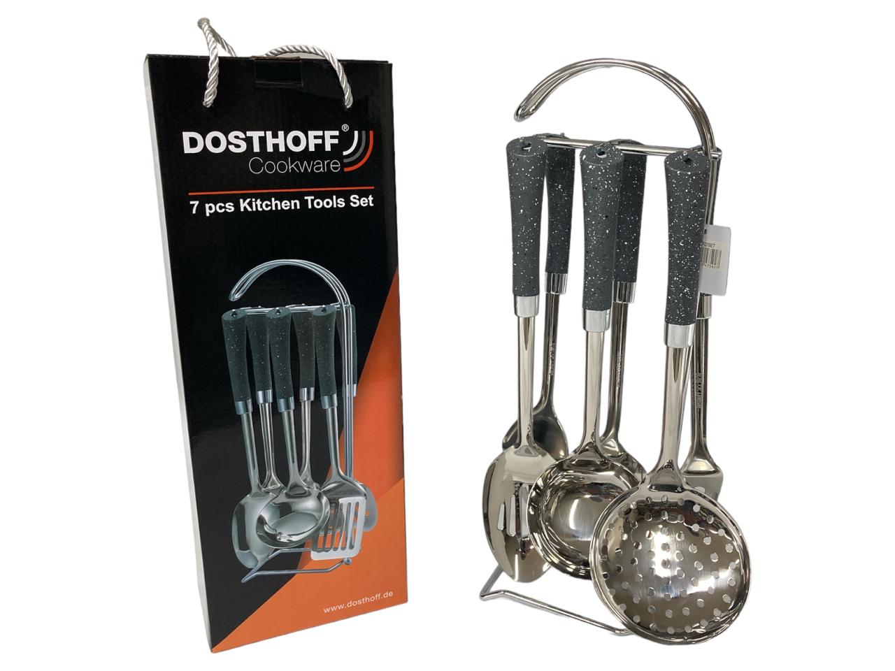 f833add428b05d5313046a8657f01a07.jpg DOSTHOFF STAINLESS STEEL 7 Pieces KITCHEN TOOLS SET