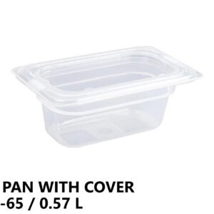 Gastronorm Plastic Storage Container 1/9 65 mm - 0.57 L