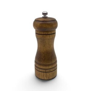 Rubber Wood Vintage Color Pepper Mill 12.7 cm