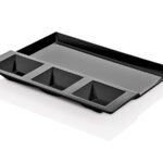 Melamine Burger Plate 27x23 cm