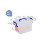 ECOPLUS Clear Storage Box 12 lt