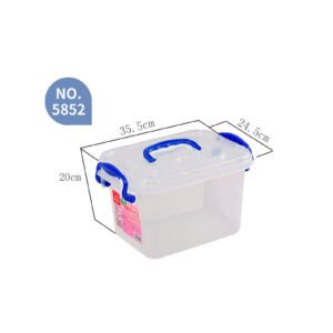 ECOPLUS Clear Storage Box 12 lt