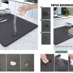 Super Absorbent Dish Draining Mat Small