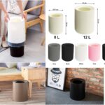 Open Top Plastic Dustbin 8 L