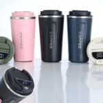 Digital Stainless Steel Travel Mug 500 ml