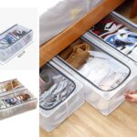 Shoe Organiser Stackable Shoe Storage Box 60x30x15