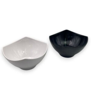 Square Footed Deep Melamine Salad Bowl 20.2 cm