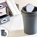 Small Waste Bin with Swing Top