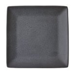 Dosthoff Dark Gray Square-Shaped Dinner Plate 27 cm