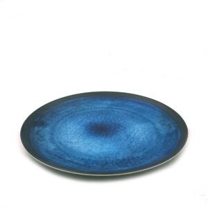 Bleu Marble Melamine Dessert Plates X6.