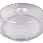 Large Polycarbonate Cake Holder with Cover 32 cm x 13 cm