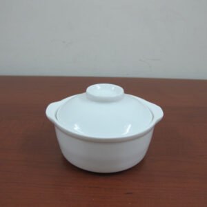 Porcelain Covered Small pot for oven