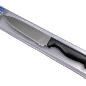 Japanese Style Chef Serrated Knife designed for chopping, mincing, slicing or dicing vegetables and fruits.