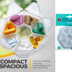 7 Compartments Pill and Vitamin Organizer