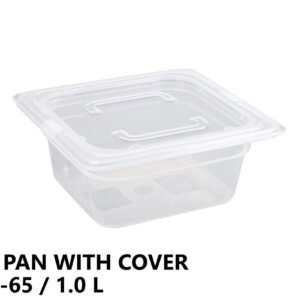 Gastronorm Plastic Storage Container 1/6 65 mm - 1.0L