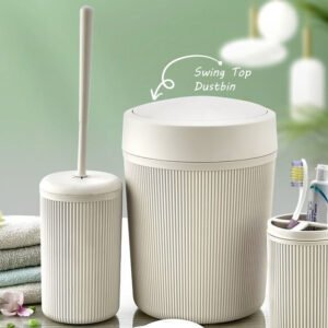 Alesta Plastic Swing Top Dustbin 4.2 L