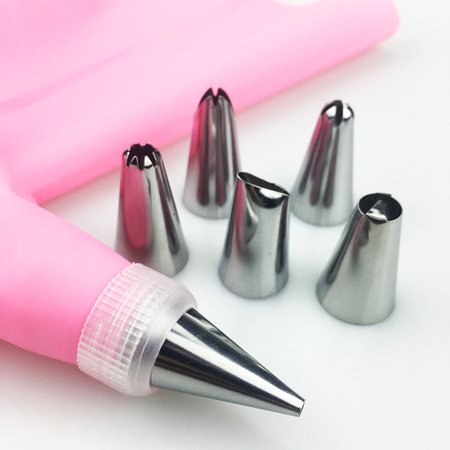 icingtipss.jpg 6 Stainless Icing Bag Decoration Tips