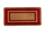 Coco mat with PVC backing 100x50 cm