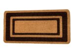 Coco mat with PVC backing 100x50 cm