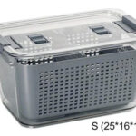 Food Storage Container with Strainer 3.4L