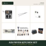 Air Fryer Kitchen Set — 6 pieces, free delivery in Lebanon