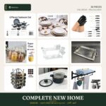Complete New Home — 36 pieces, free delivery in Lebanon