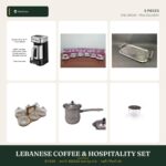 Lebanese Coffee & Hospitality Set — 6 pieces, free delivery in Lebanon